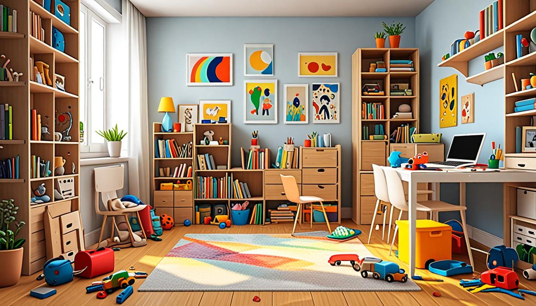 Decluttering Strategies for Families: Organizing Home Space with Children
