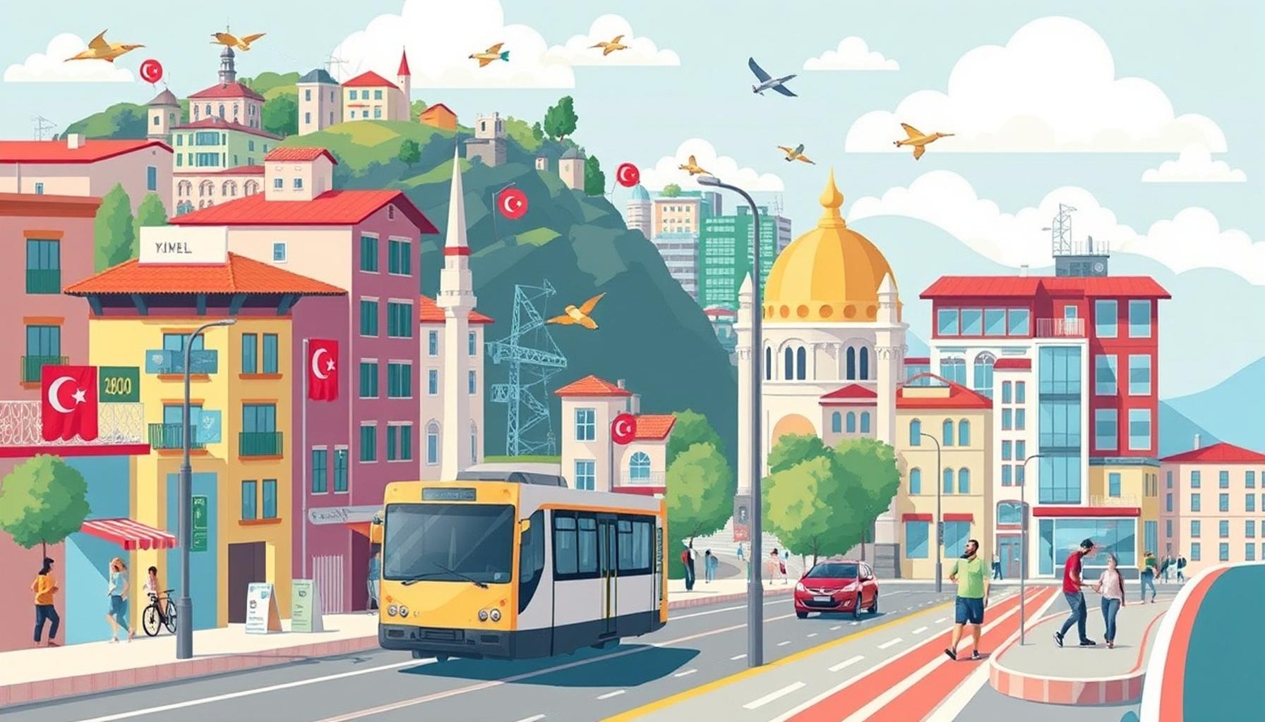 Türkiye’de Akıllı Şehirler: Kentsel Hareketlilik İçin Teknolojik İnisiyatifler